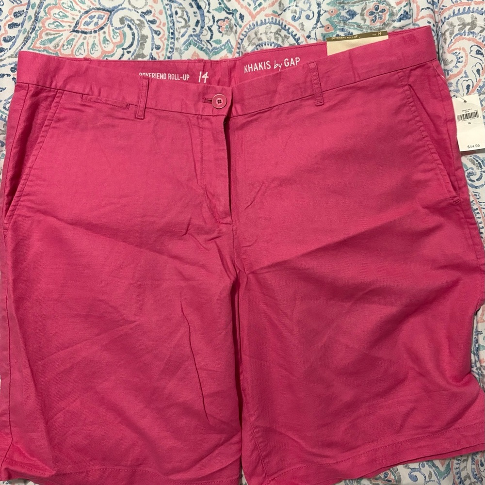 GAP Women's Vibrant Pink Shorts